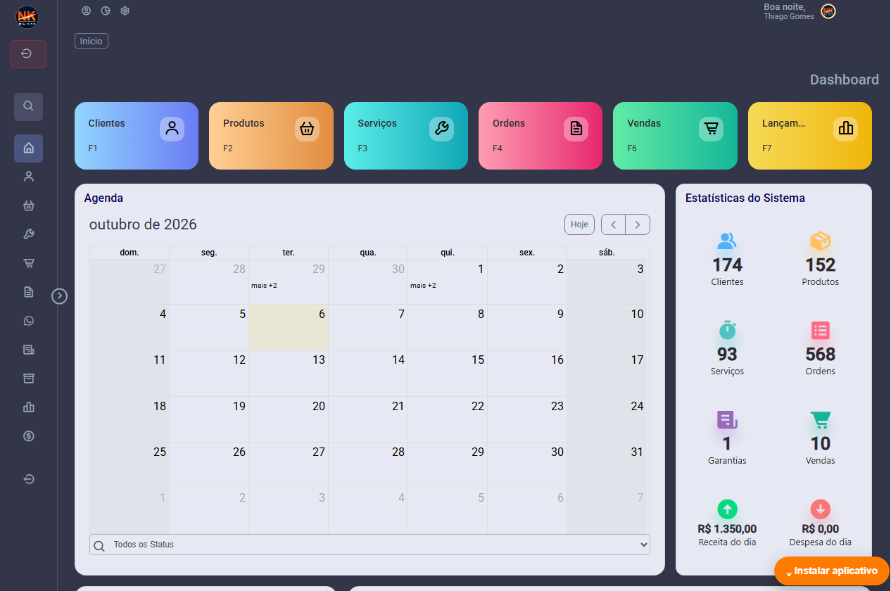 CRM NK Soluções em Informática